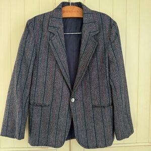 Vintage Boy's  IMP originals Classic Wool Gray Suit Jacket Size 9